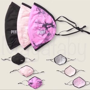 Victorias Secret PINK (x3) Mask Reusable Bundle